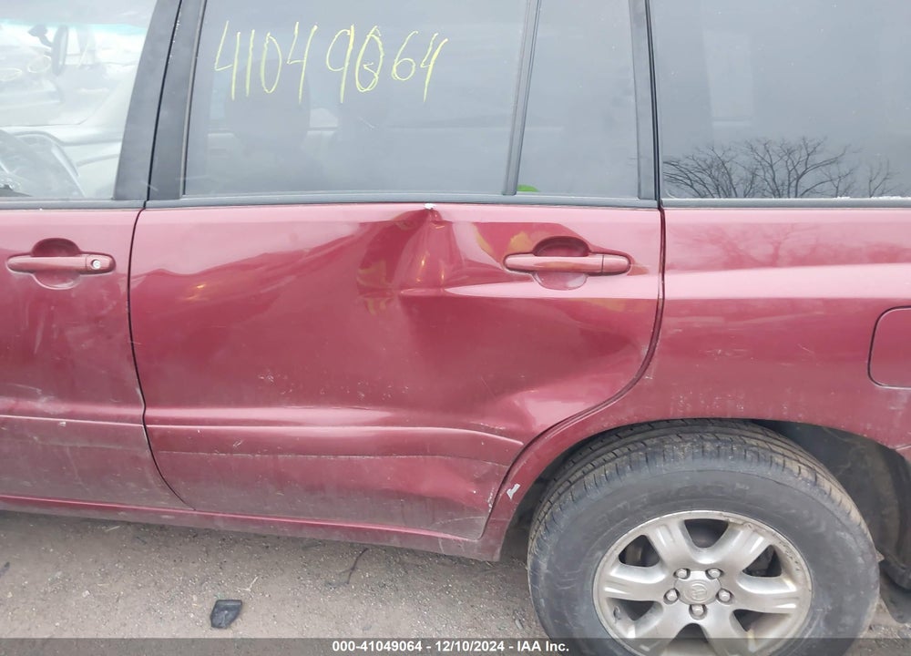 2007 TOYOTA HIGHLANDER V6 VIN: JTEEP21A270211548
