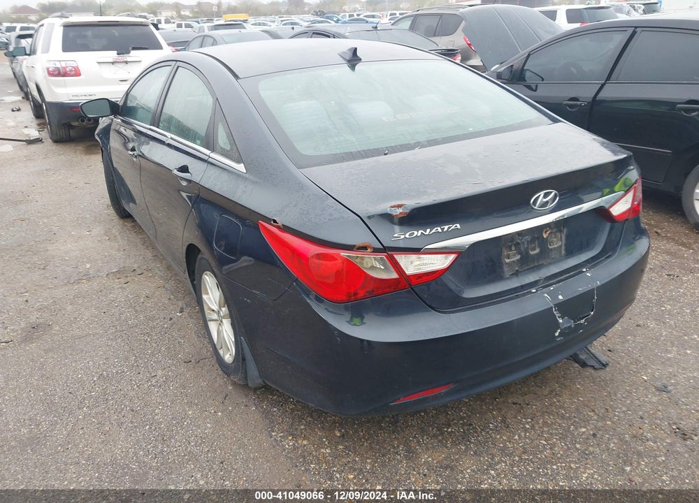 2013 HYUNDAI SONATA GLS VIN: 5NPEB4ACXDH596940