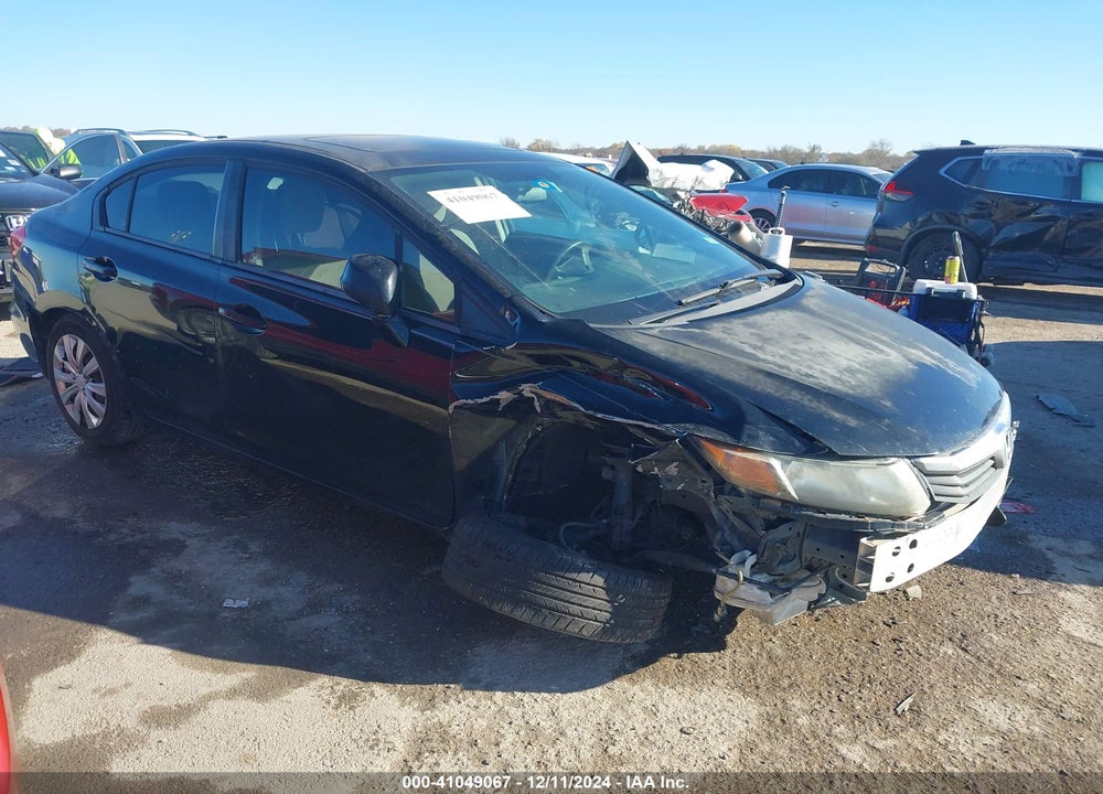 2012 HONDA CIVIC EX VIN: 19XFB2F85CE087712