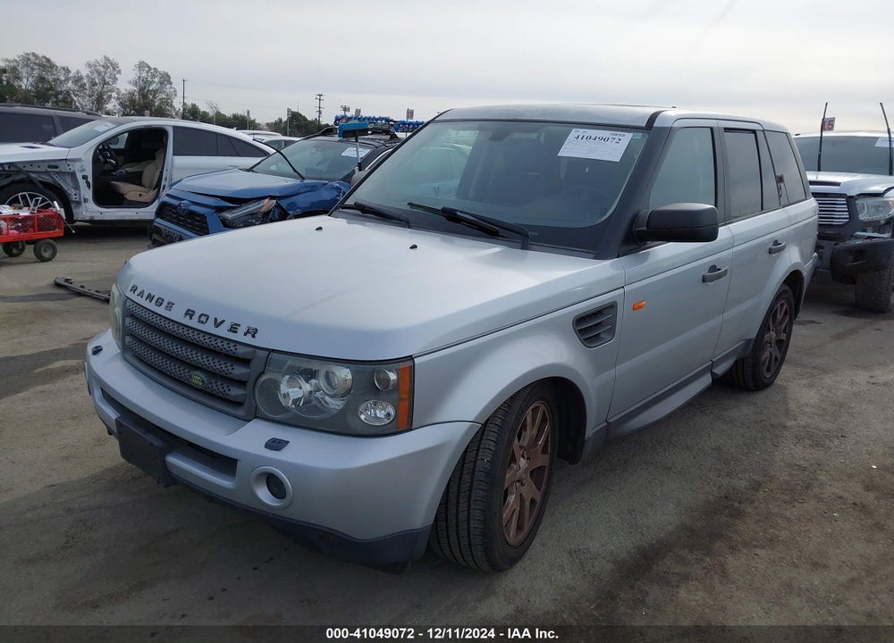 2008 LAND ROVER RANGE ROVER SPORT HSE VIN: SALSK25448A183217
