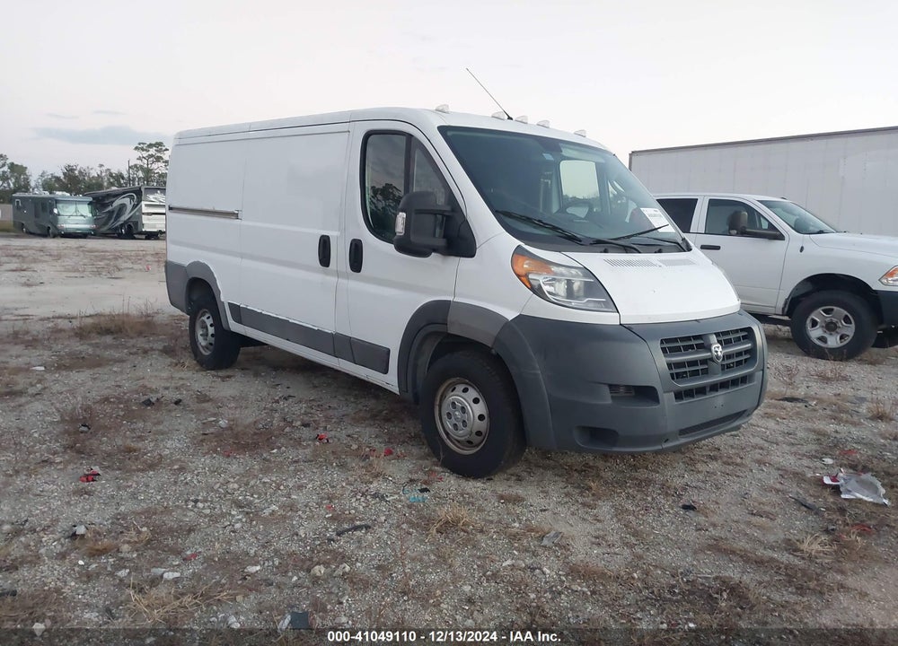 2018 RAM PROMASTER 1500 LOW ROOF 136 WB VIN: 3C6TRVAG8JE111665