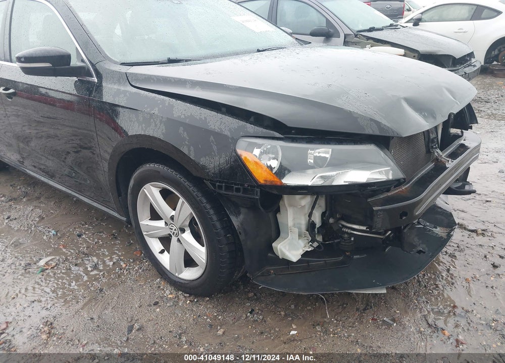 2013 VOLKSWAGEN PASSAT 2.5L SE VIN: 1VWBH7A33DC085842