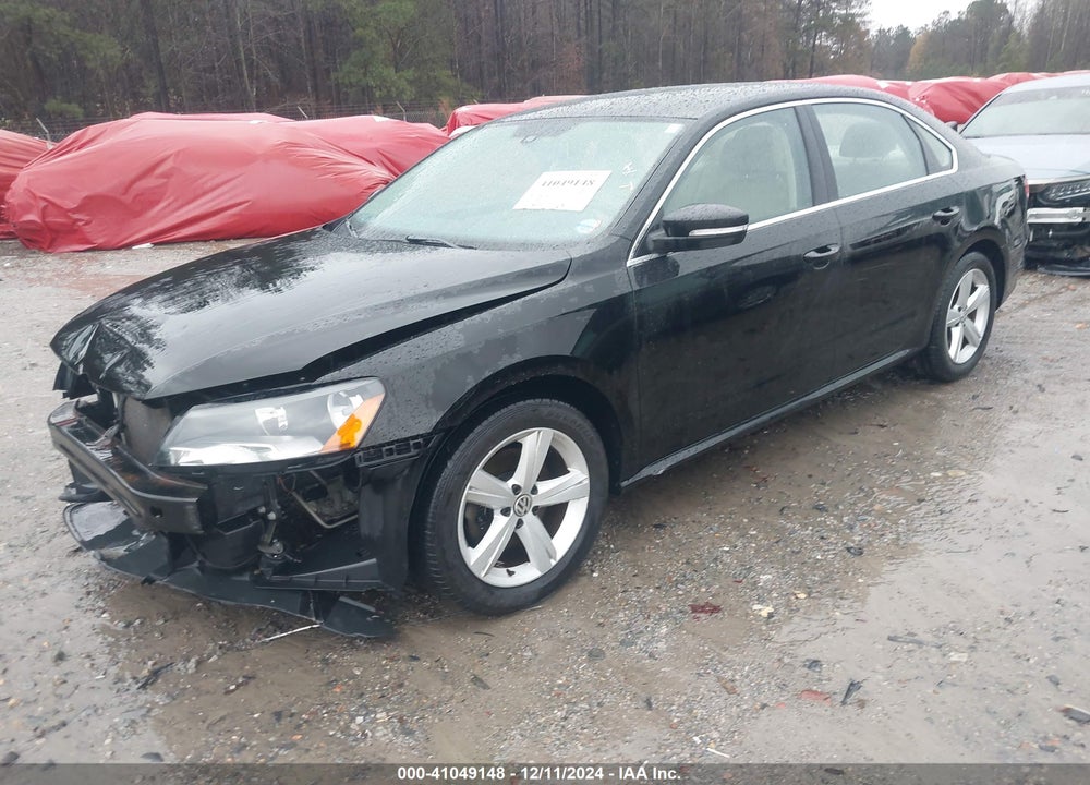 2013 VOLKSWAGEN PASSAT 2.5L SE VIN: 1VWBH7A33DC085842