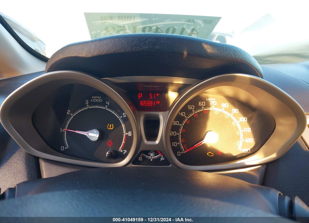 2012 FORD FIESTA VIN: 3FADP4BJ4CM123611
