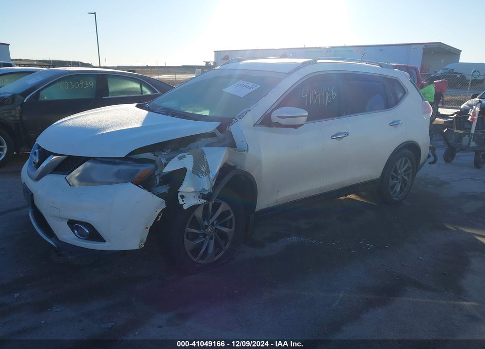 2016 NISSAN ROGUE SL VIN: 5N1AT2MV7GC862410