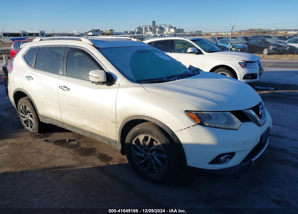 2016 NISSAN ROGUE SL VIN: 5N1AT2MV7GC862410