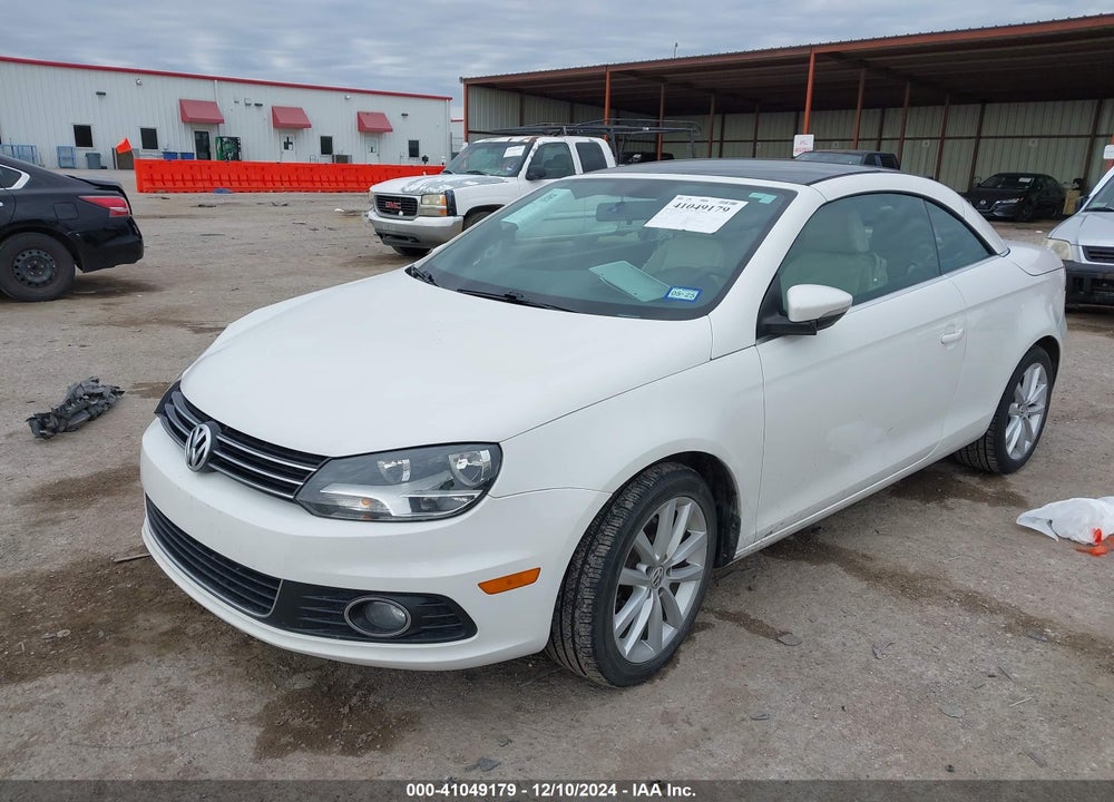 2012 VOLKSWAGEN EOS KOMFORT VIN: WVWBW7AH7CV016305