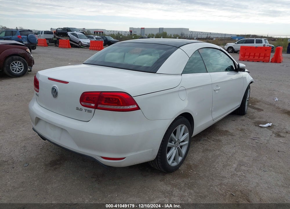 2012 VOLKSWAGEN EOS KOMFORT VIN: WVWBW7AH7CV016305