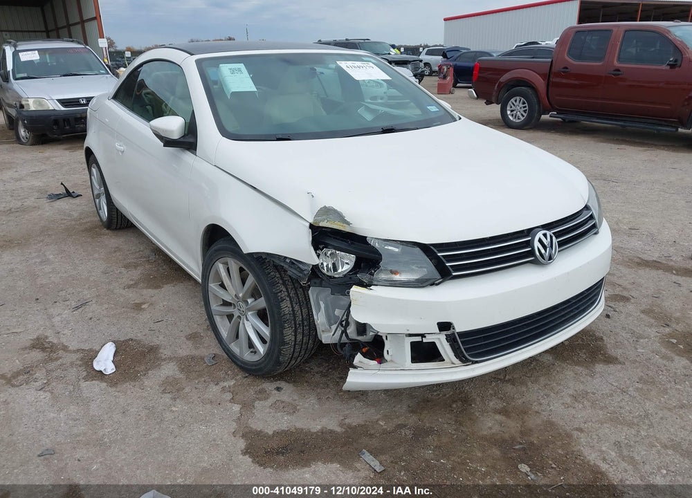 2012 VOLKSWAGEN EOS KOMFORT VIN: WVWBW7AH7CV016305