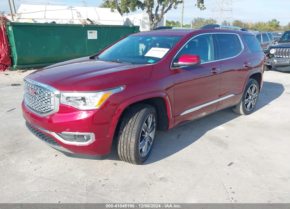 2017 GMC ACADIA DENALI VIN: 1GKKNPLS8HZ275644