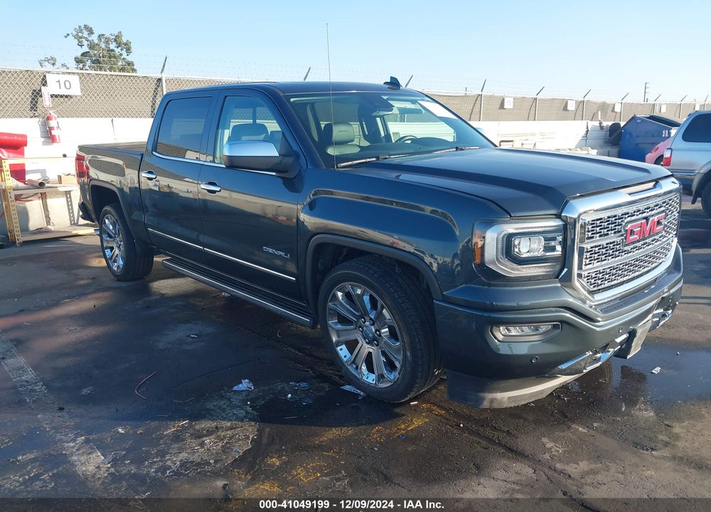 2018 GMC SIERRA 1500 DENALI VIN: 3GTU2PEJ9JG537260