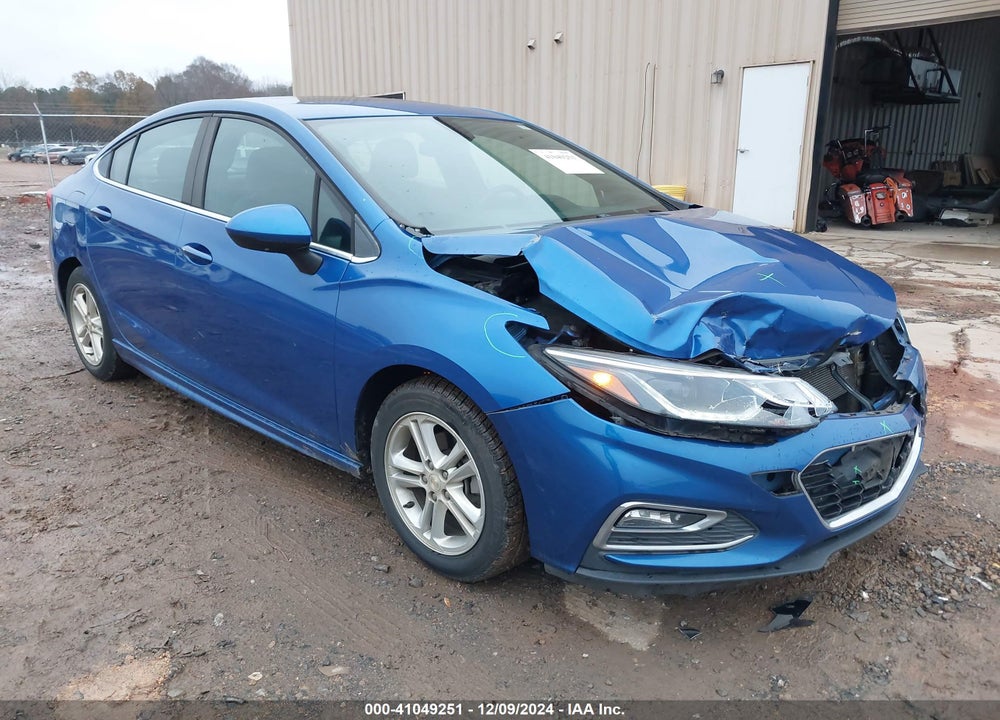 2016 CHEVROLET CRUZE LT AUTO VIN: 1G1BE5SMXG7240366