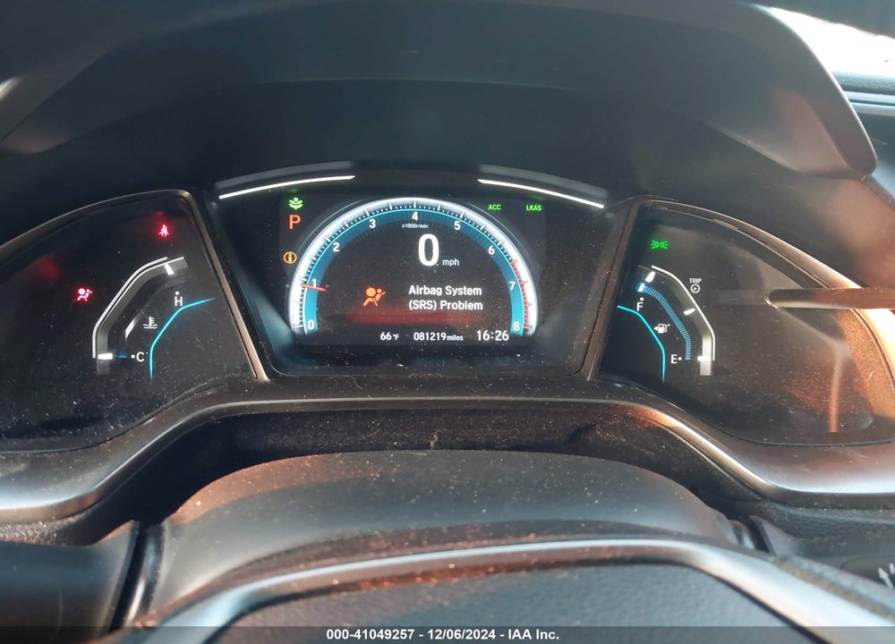2019 HONDA CIVIC VIN: SHHFK7H64KU204633