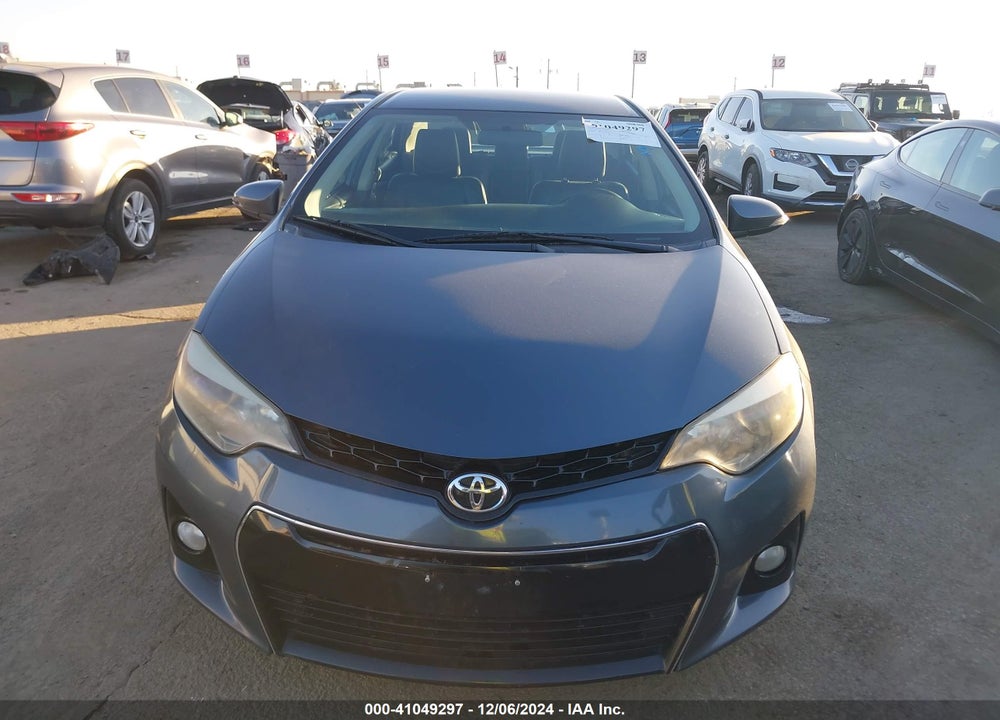 2015 TOYOTA COROLLA S PLUS VIN: 2T1BURHE3FC418102