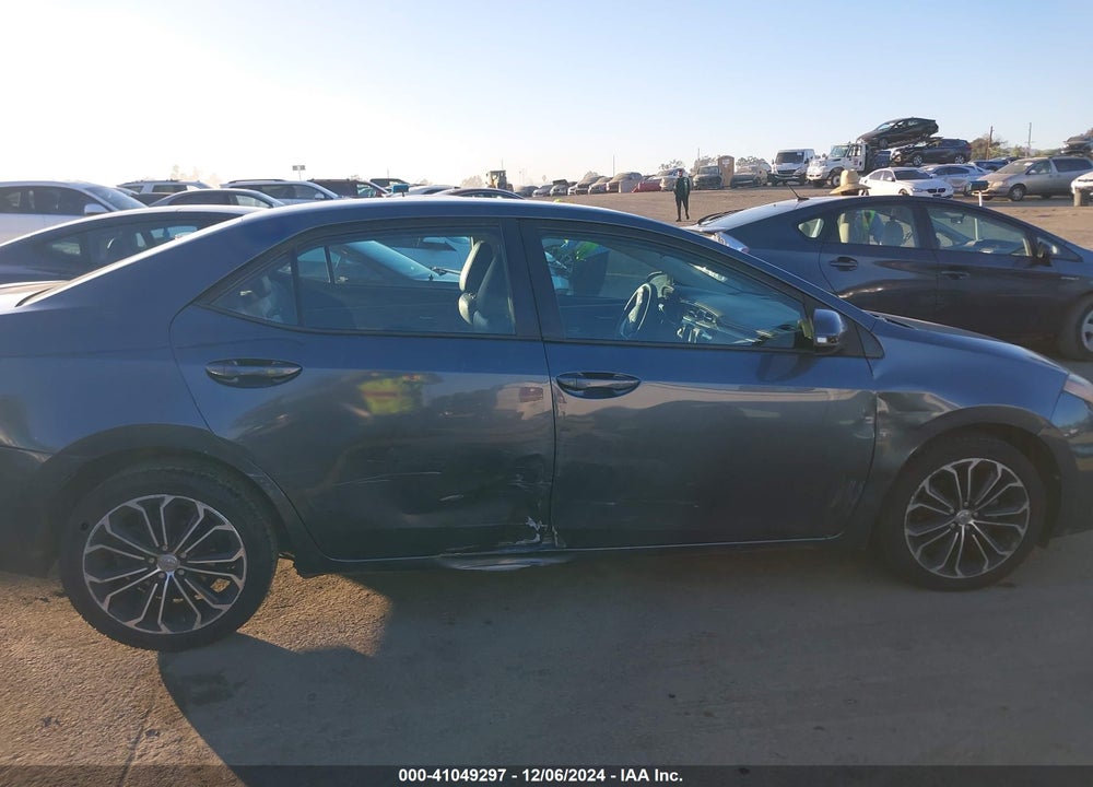 2015 TOYOTA COROLLA S PLUS VIN: 2T1BURHE3FC418102