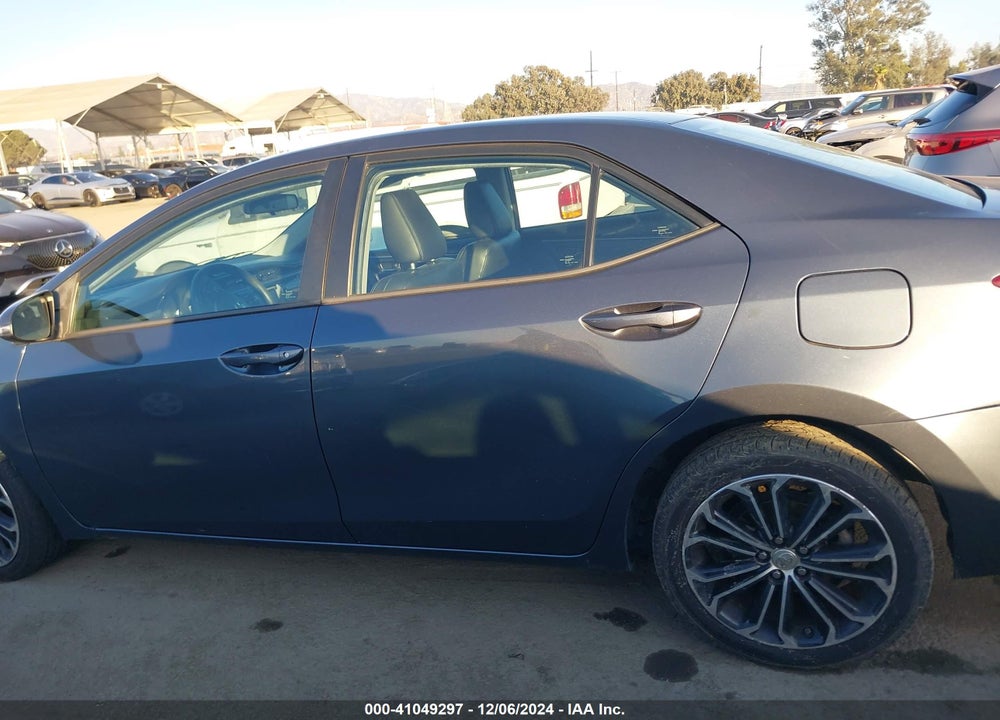 2015 TOYOTA COROLLA S PLUS VIN: 2T1BURHE3FC418102