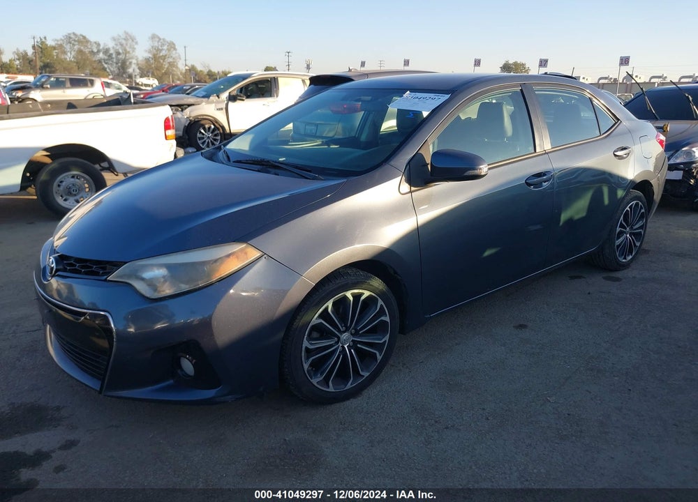 2015 TOYOTA COROLLA S PLUS VIN: 2T1BURHE3FC418102