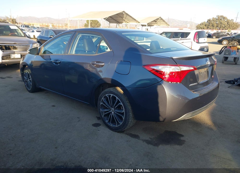 2015 TOYOTA COROLLA S PLUS VIN: 2T1BURHE3FC418102