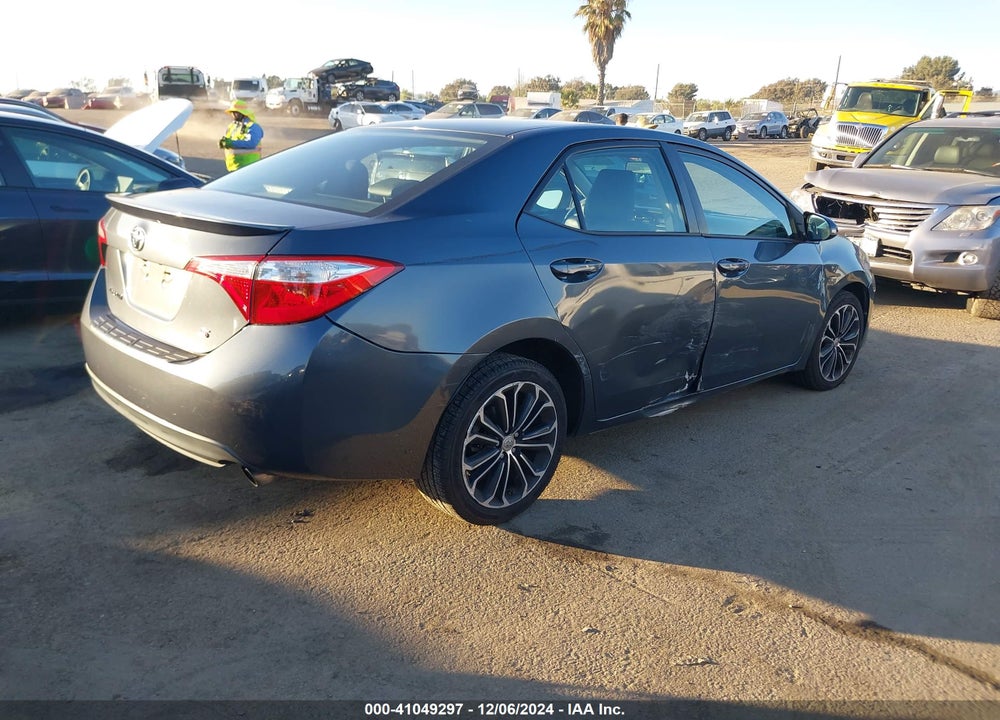 2015 TOYOTA COROLLA S PLUS VIN: 2T1BURHE3FC418102