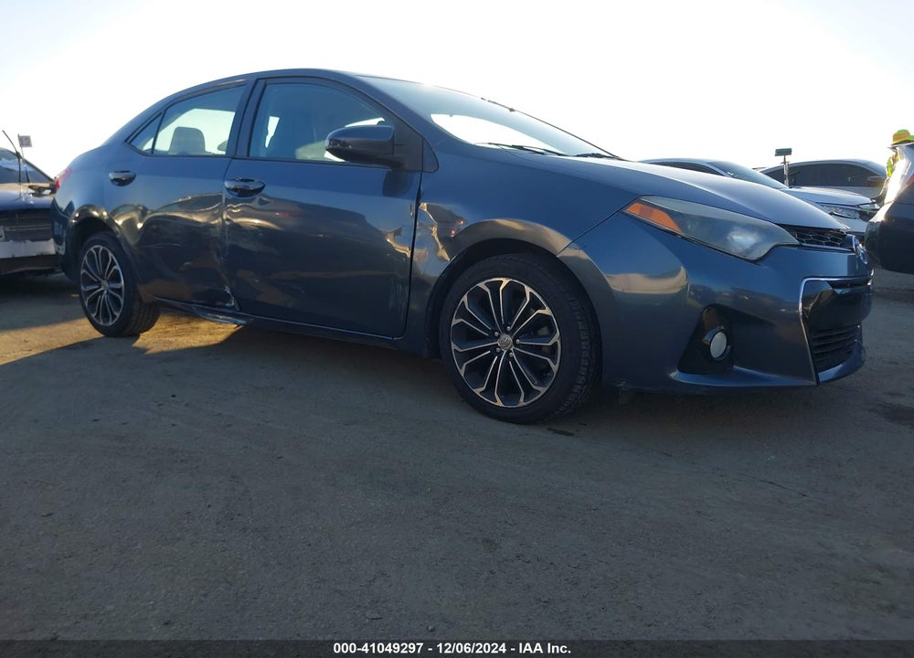 2015 TOYOTA COROLLA S PLUS VIN: 2T1BURHE3FC418102