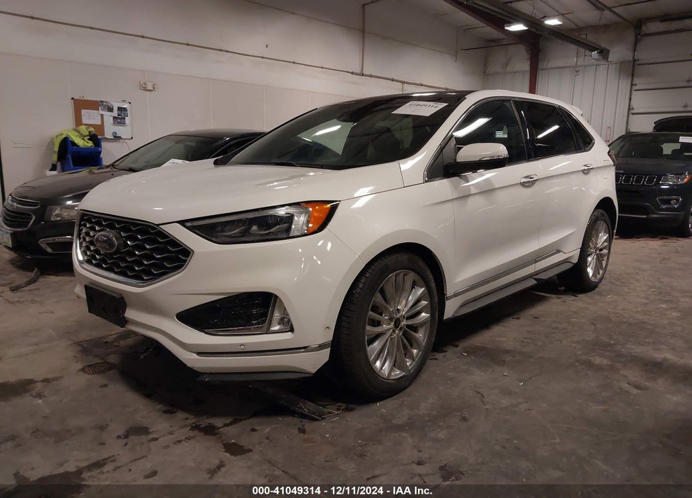2020 FORD EDGE TITANIUM VIN: 2FMPK4K98LBB17870