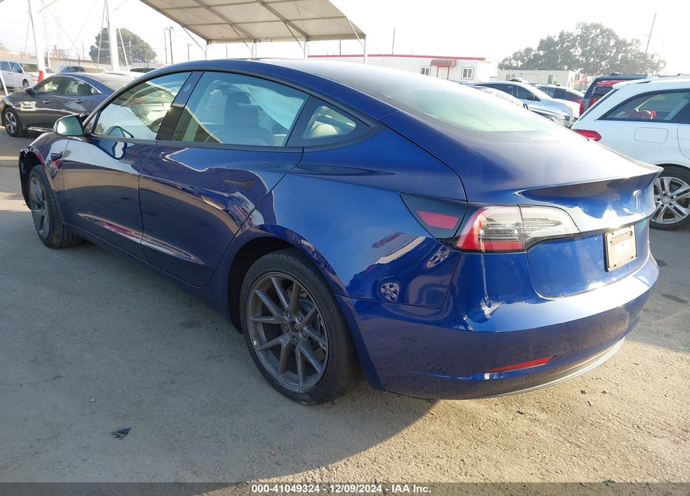 2023 TESLA MODEL 3 REAR-WHEEL DRIVE VIN: 5YJ3E1EA8PF449539