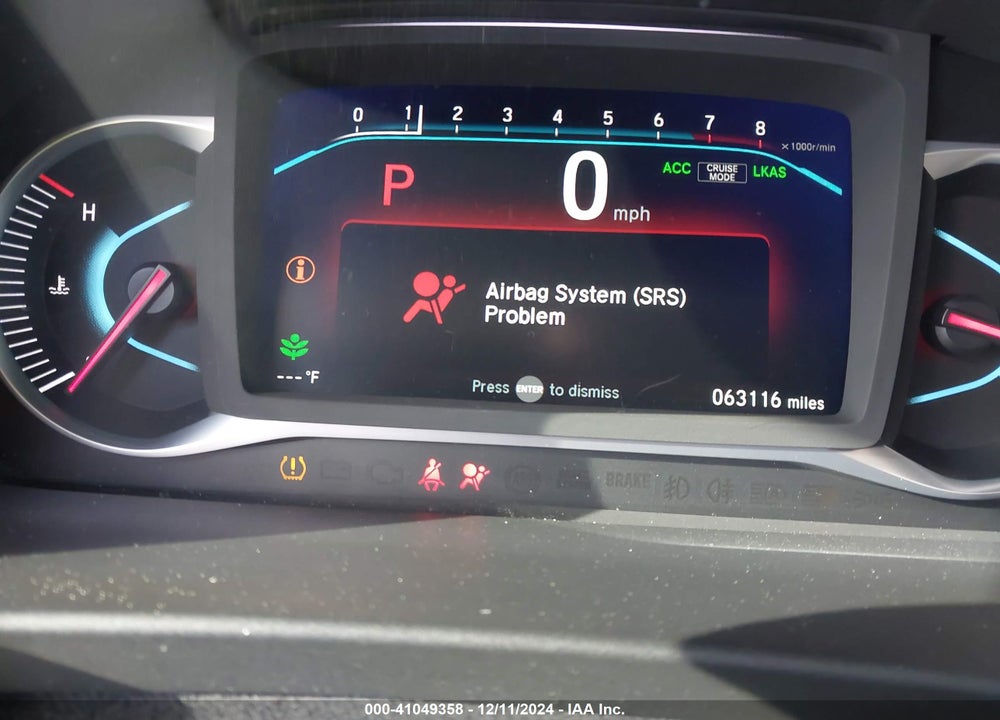 2019 HONDA PILOT EX-L VIN: 5FNYF6H55KB039370