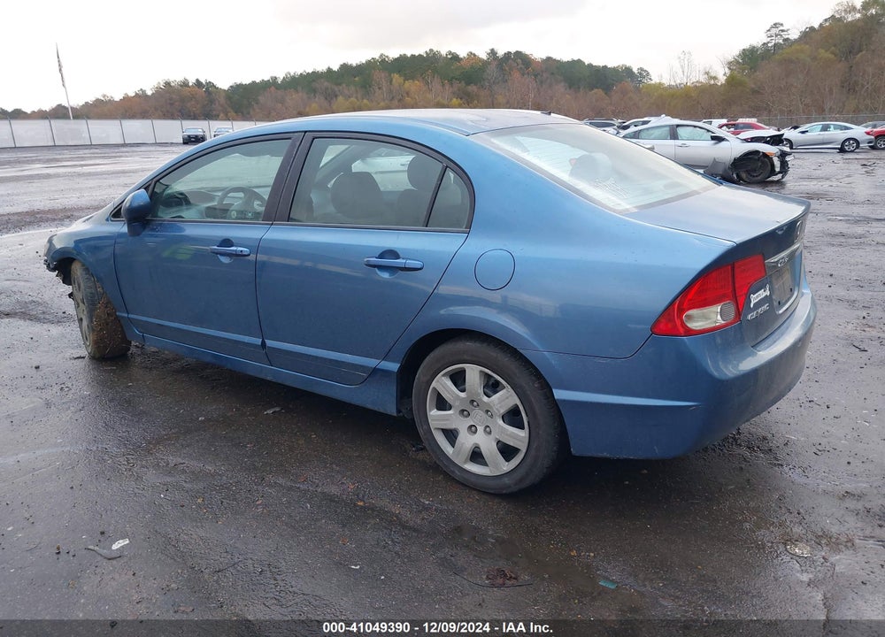 2011 HONDA CIVIC LX VIN: 2HGFA1F59BH513599