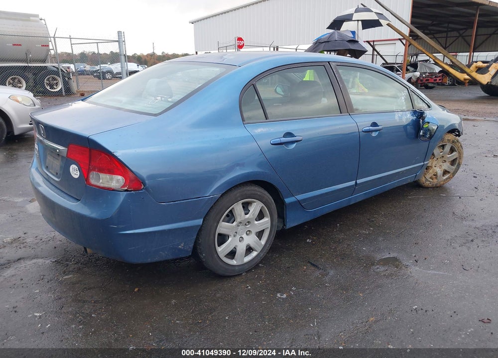 2011 HONDA CIVIC LX VIN: 2HGFA1F59BH513599