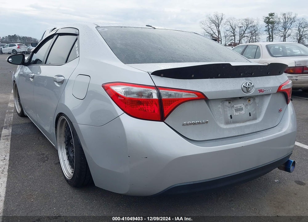 2015 TOYOTA COROLLA S PLUS VIN: 2T1BURHE1FC262500