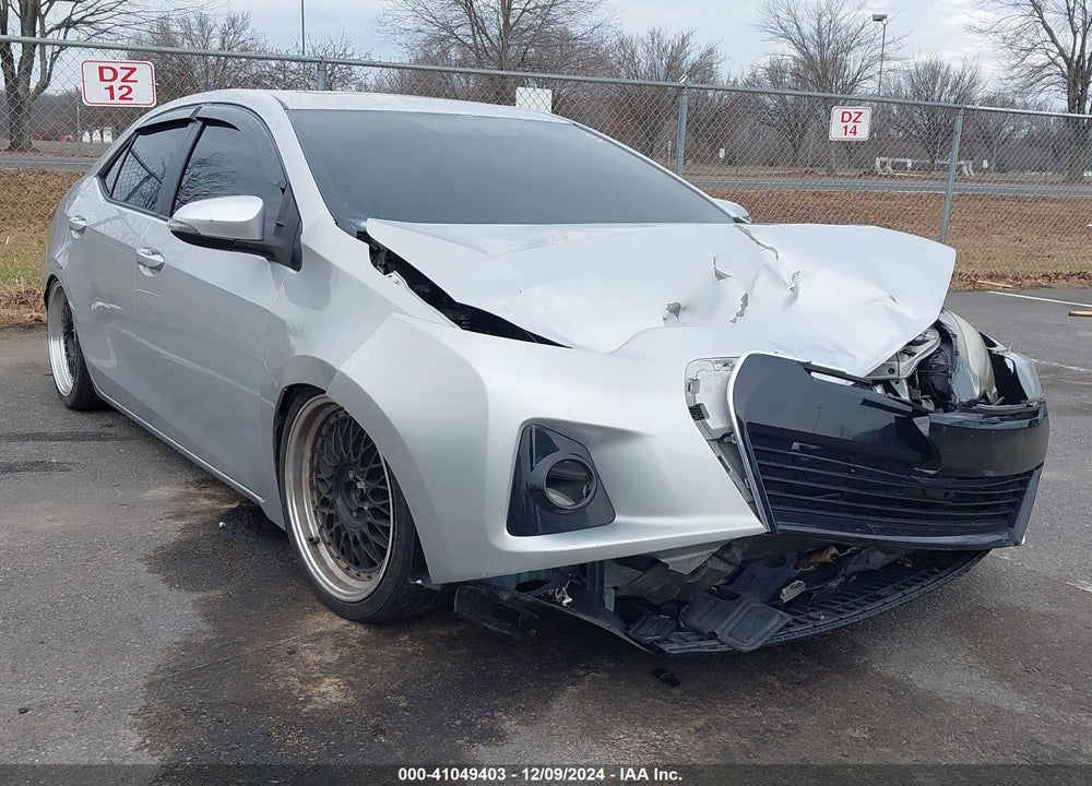 2015 TOYOTA COROLLA S PLUS VIN: 2T1BURHE1FC262500