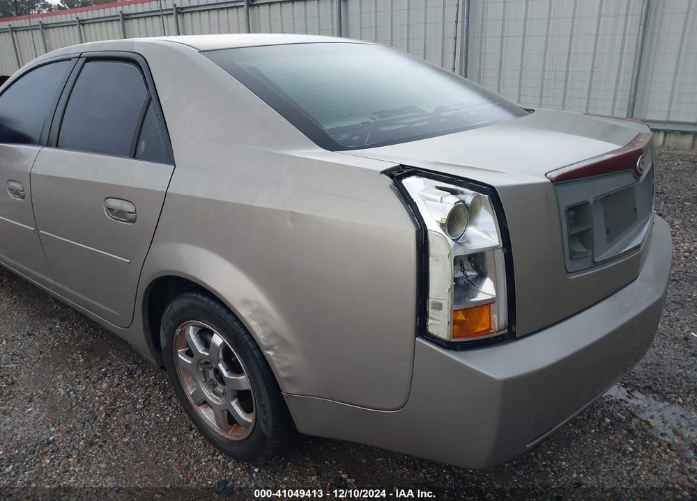 2003 CADILLAC CTS STANDARD VIN: 1G6DM57N730153549