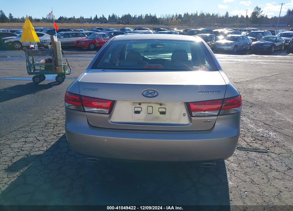 2006 HYUNDAI SONATA VIN: 5NPEU46F26H048768