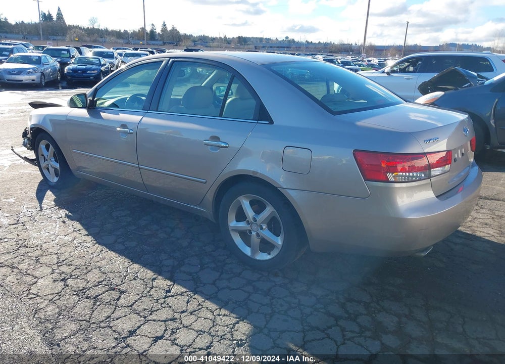 2006 HYUNDAI SONATA VIN: 5NPEU46F26H048768