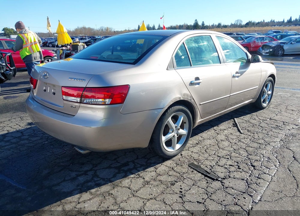 2006 HYUNDAI SONATA VIN: 5NPEU46F26H048768