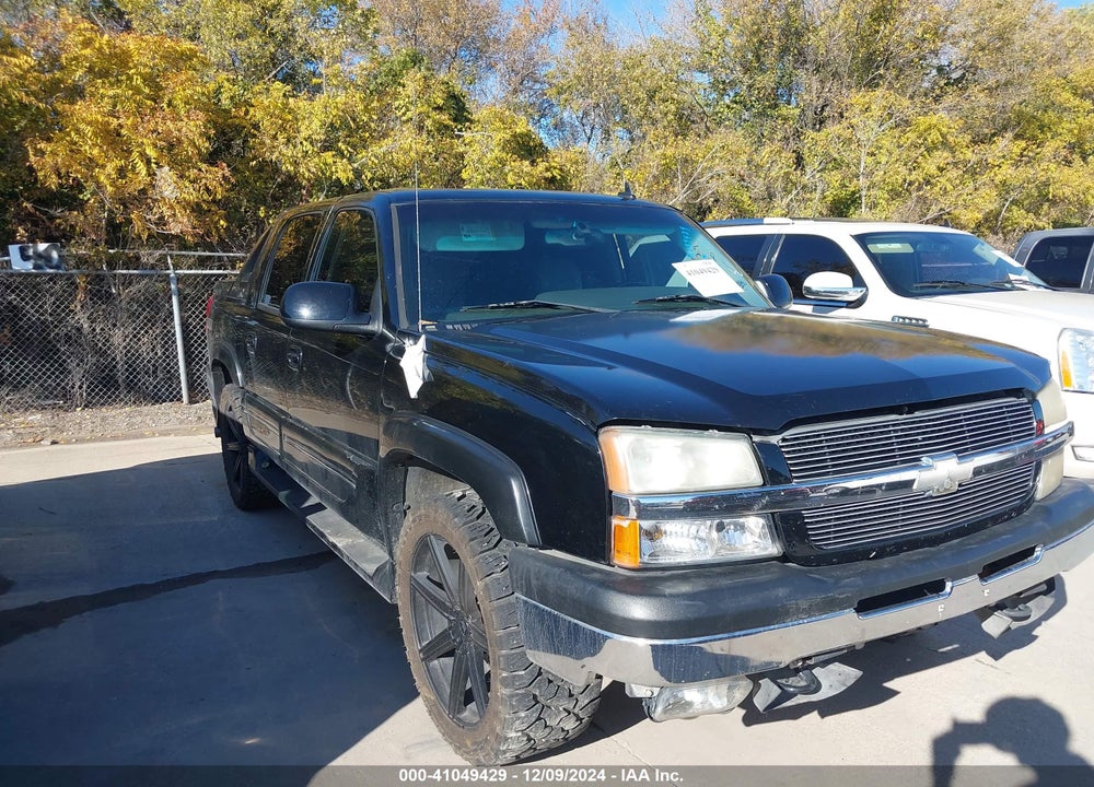 2006 CHEVROLET AVALANCHE 1500 Z71 VIN: 3GNEK12Z36G169944