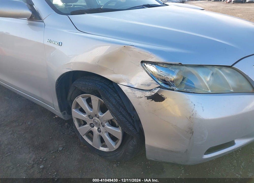 2009 TOYOTA CAMRY HYBRID VIN: 4T1BB46K59U087432