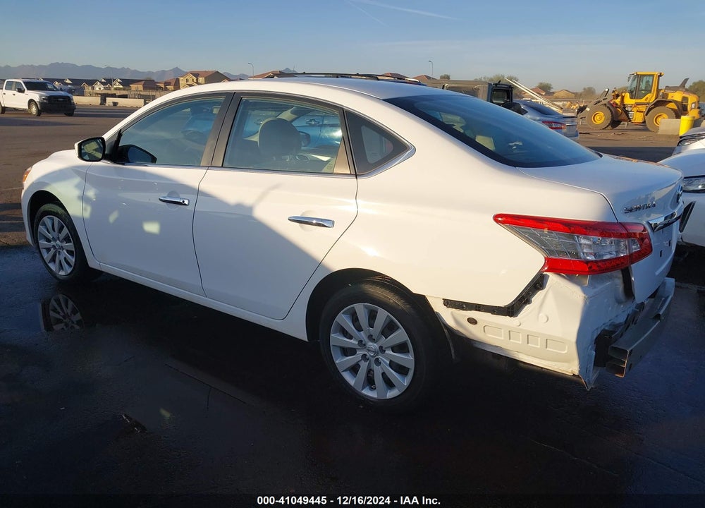 2015 NISSAN SENTRA S VIN: 3N1AB7AP6FY219789