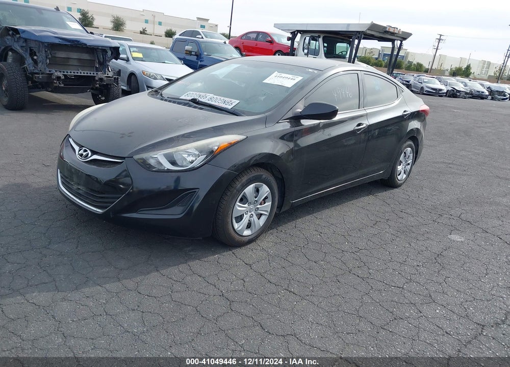 2016 HYUNDAI ELANTRA SE VIN: 5NPDH4AE3GH667248