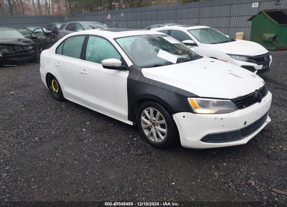 2013 VOLKSWAGEN JETTA 2.5L SE VIN: 3VWBP7AJXDM397656