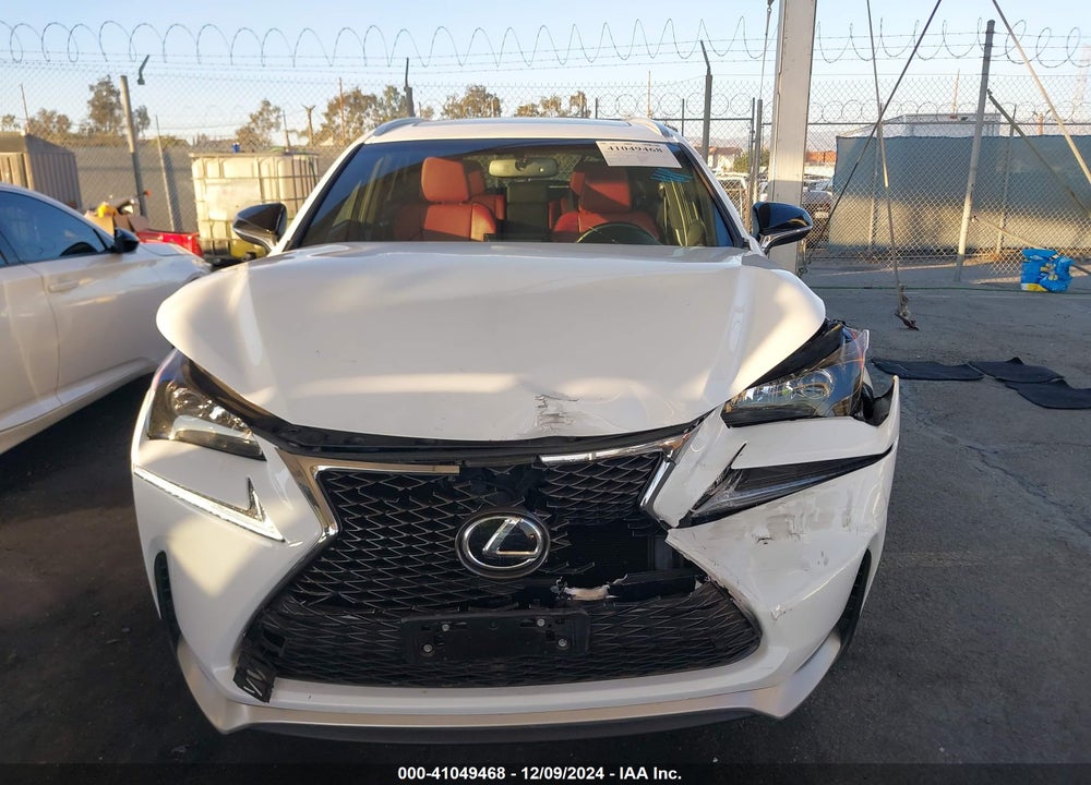 2017 LEXUS NX 200T F SPORT VIN: JTJYARBZ8H2058497
