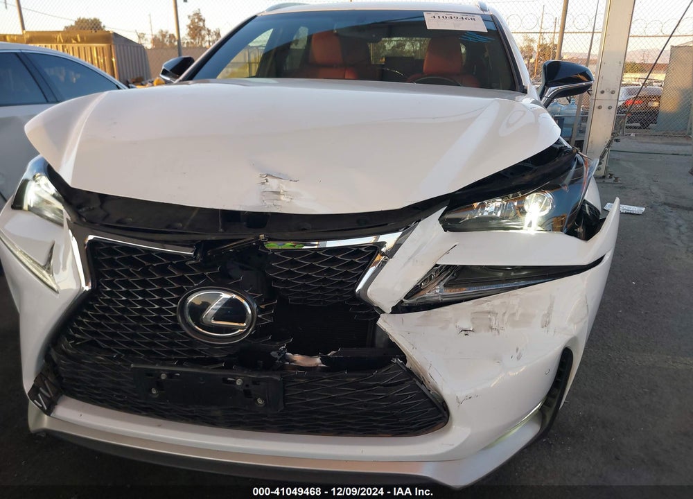 2017 LEXUS NX 200T F SPORT VIN: JTJYARBZ8H2058497