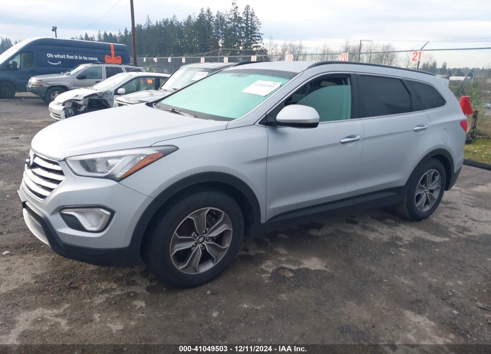 2016 HYUNDAI SANTA FE SE VIN: KM8SM4HF2GU155645