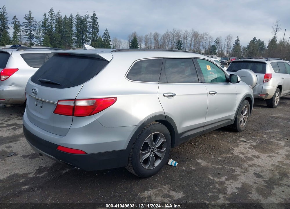 2016 HYUNDAI SANTA FE SE VIN: KM8SM4HF2GU155645