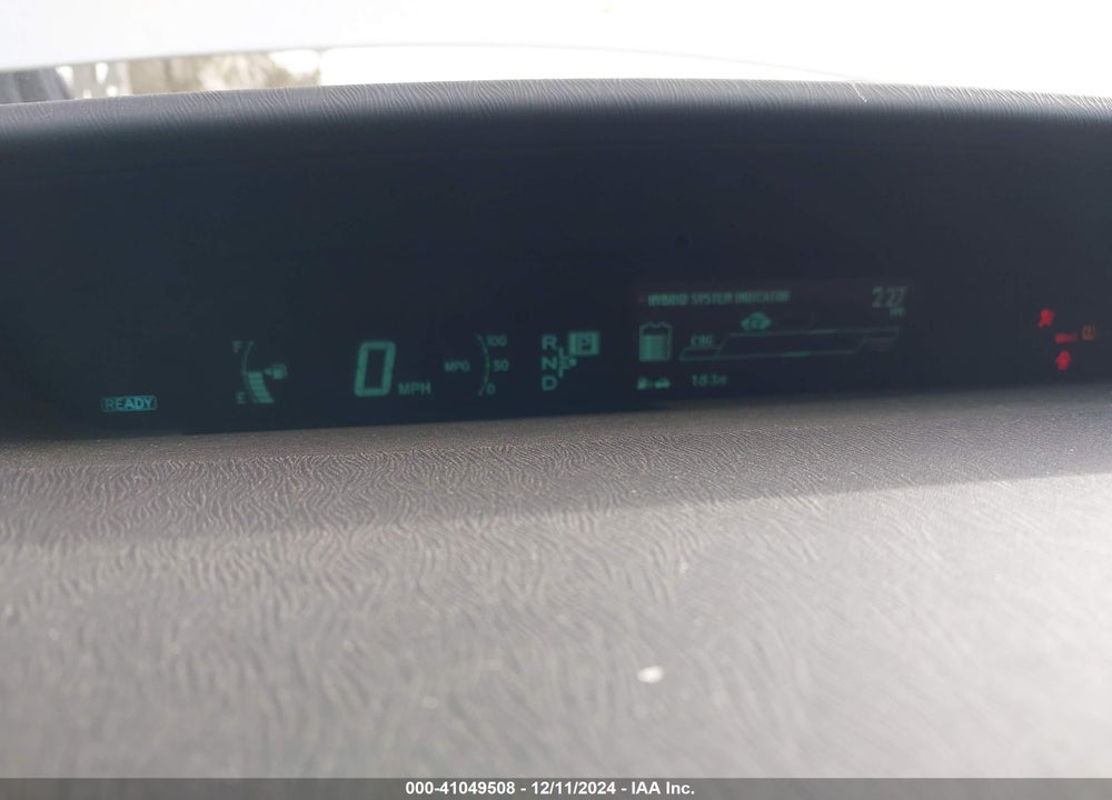 2013 TOYOTA PRIUS THREE VIN: JTDKN3DU3D5703464