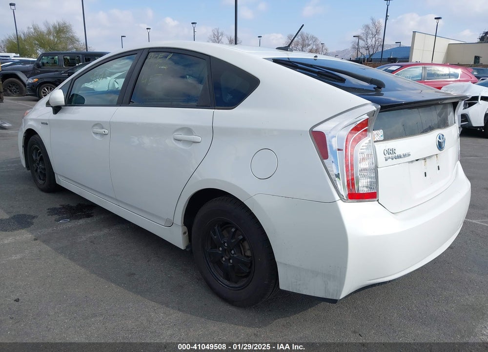2013 TOYOTA PRIUS THREE VIN: JTDKN3DU3D5703464