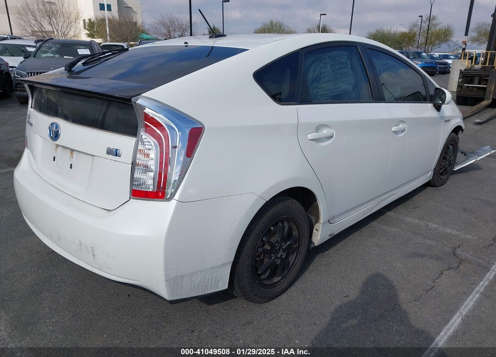 2013 TOYOTA PRIUS THREE VIN: JTDKN3DU3D5703464