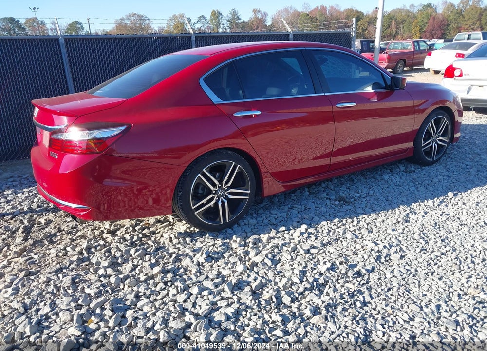 2017 HONDA ACCORD SPORT SE VIN: 1HGCR2F11HA289671