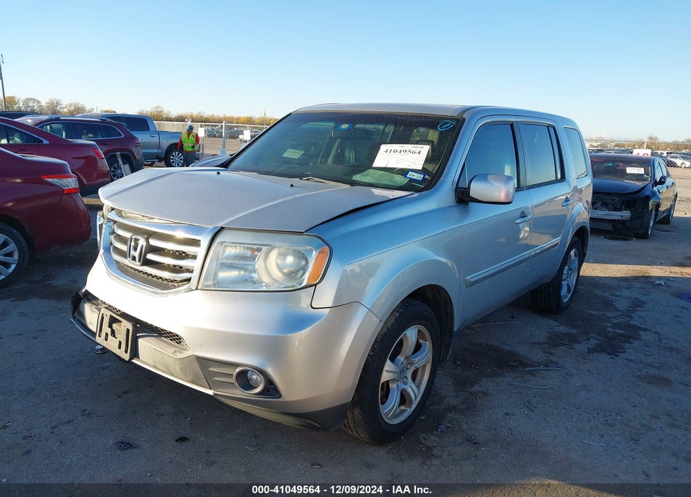 2012 HONDA PILOT EX-L VIN: 5FNYF3H70CB041271