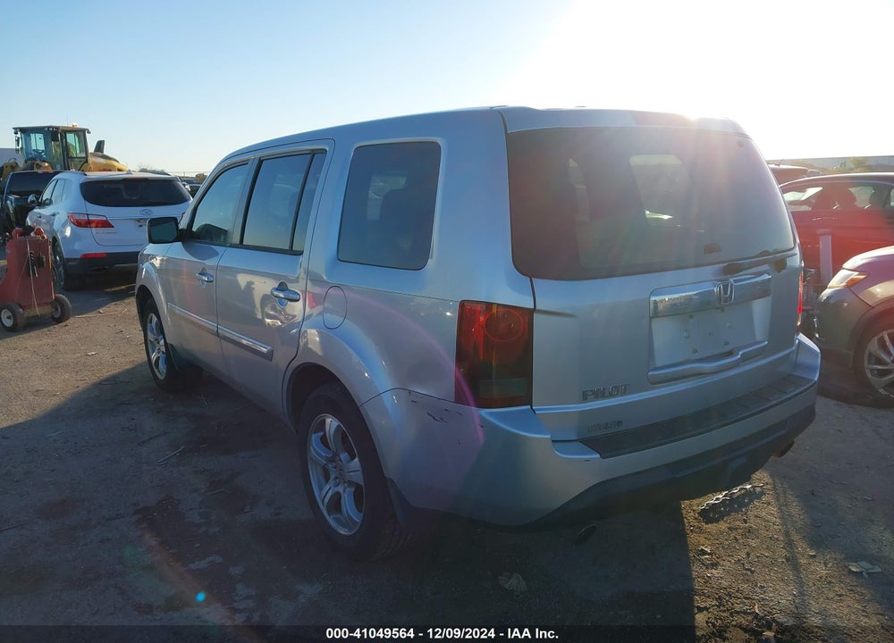 2012 HONDA PILOT EX-L VIN: 5FNYF3H70CB041271
